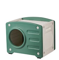 CASA PARA GATOS DE PVC EXTRA GRANDE COOL CAT